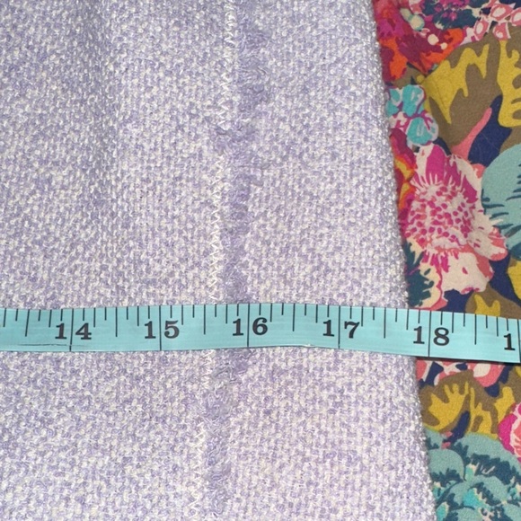 Rebecca Taylor Lilac Tweed Skirt - Picture 10 of 11